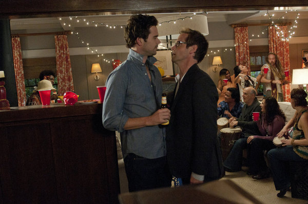 Still of Matt Letscher and David Walton in Bent (2012)