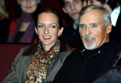 Dennis Hopper and Victoria Duffy at event of Chicago 10 (2007)