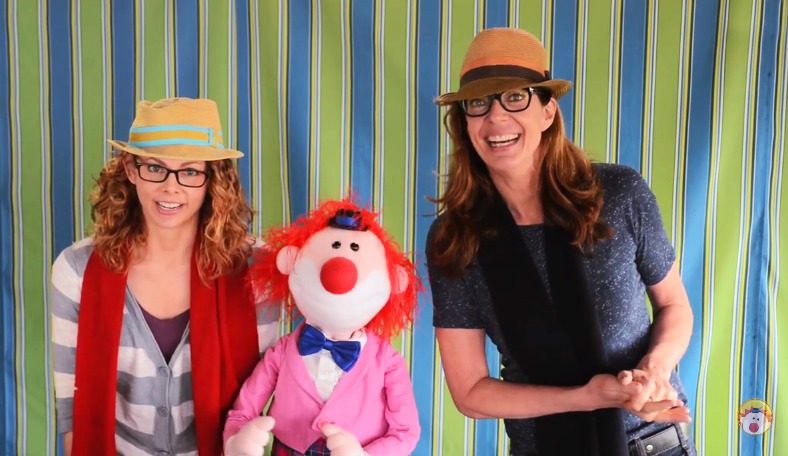 The Adventures of Mr. Clown, Liesel Kopp and Allison Janney.