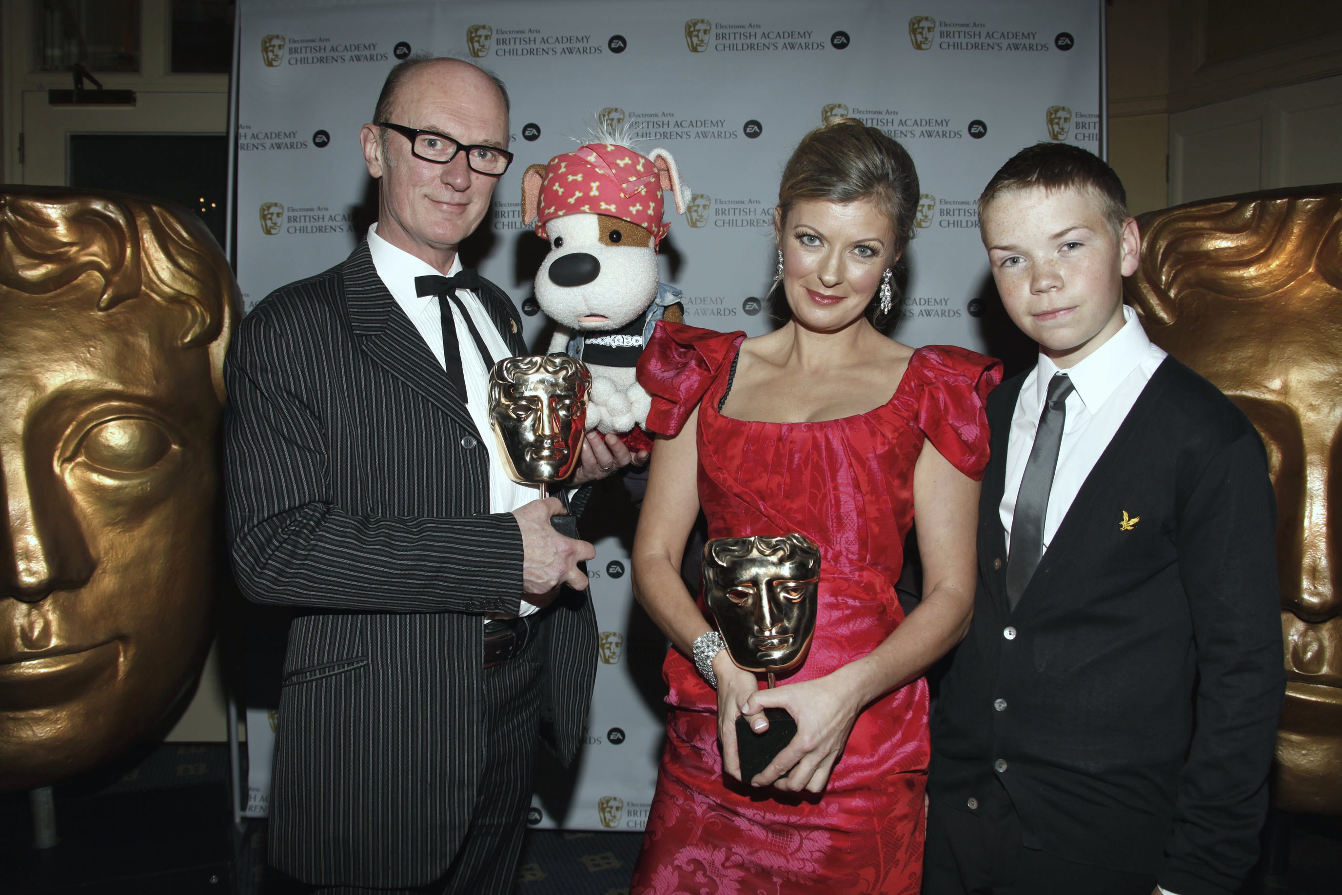 Ian Emes, Bookaboo and Lucy Goodman presented a BAFTA by Will Poulter