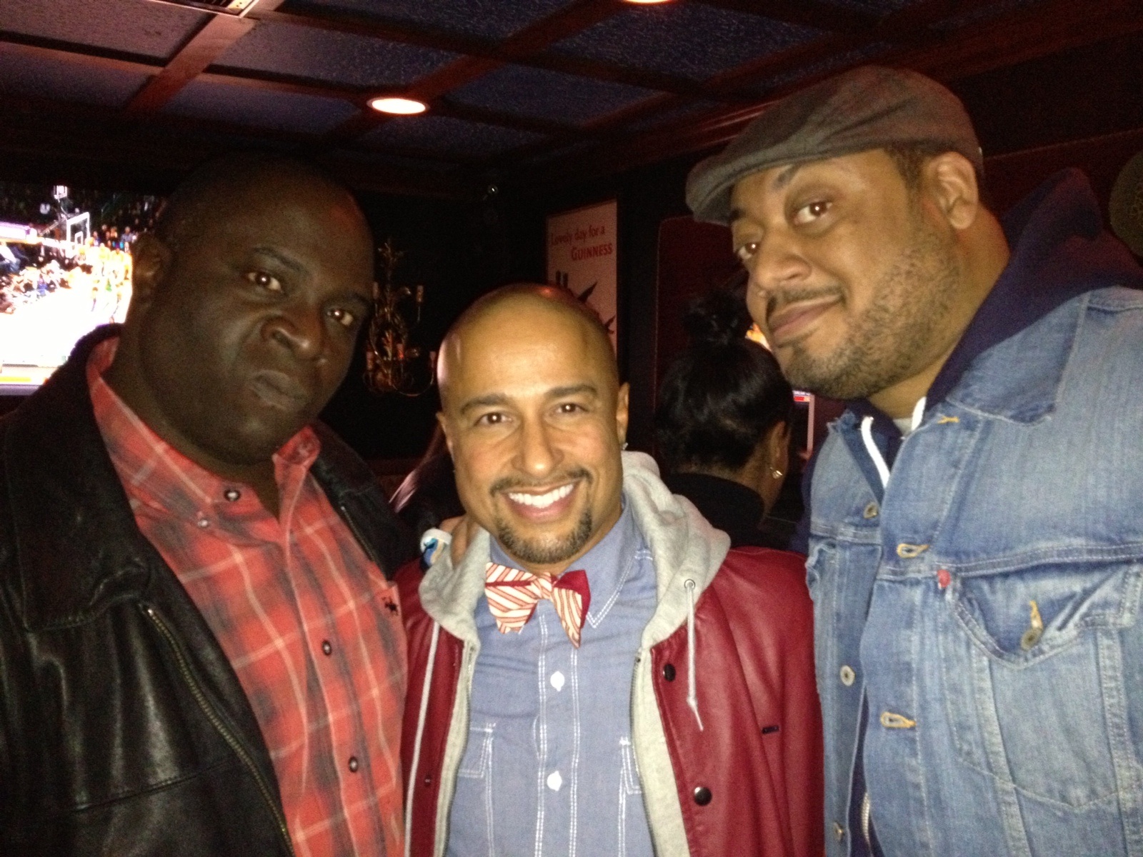 Artistic Director/Choreographer Chuck Maldonado and Actors/Comedians Gary Anthony Williams and Cedric Yarborough at the House Party 5 