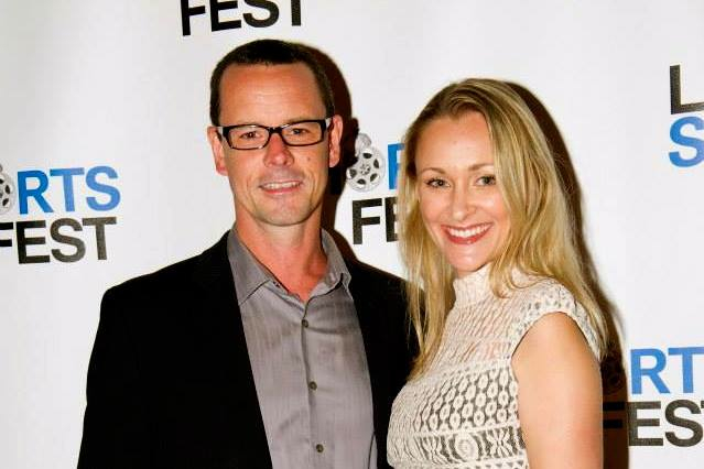 Robert Scott Crane and Zoe Taylor - LA Shorts Film Festival - Red Carpet