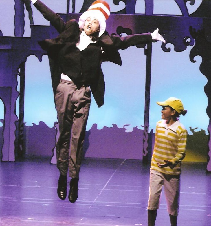 Nathan Norton leaps in Seussical the Musical