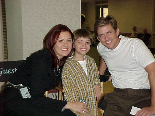 Jenica Bergere, Nathan Norton, Charlie Schlatter. Behind the scenes of 