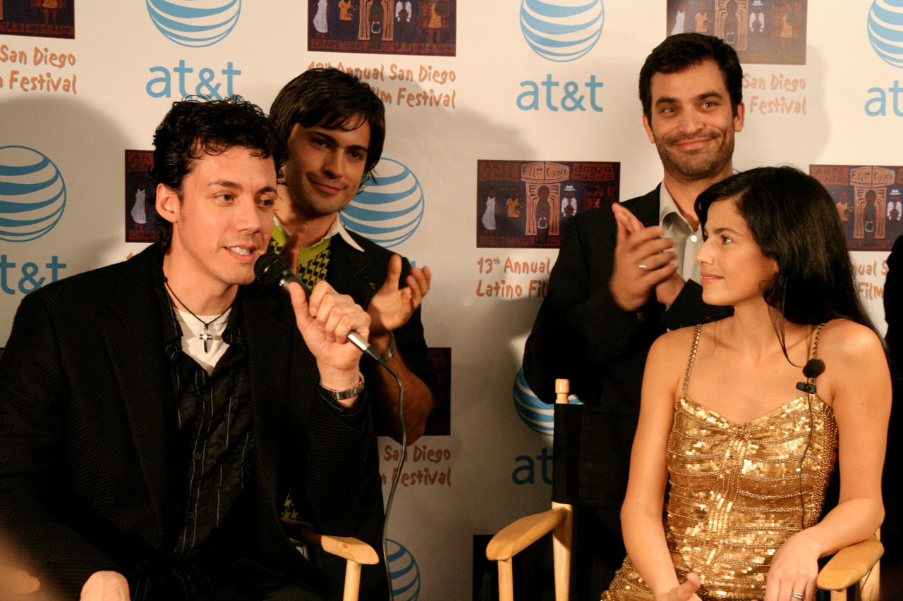 Pepe Bojorquez, Sendi Bar, Johnathon Schaech and Julio B.