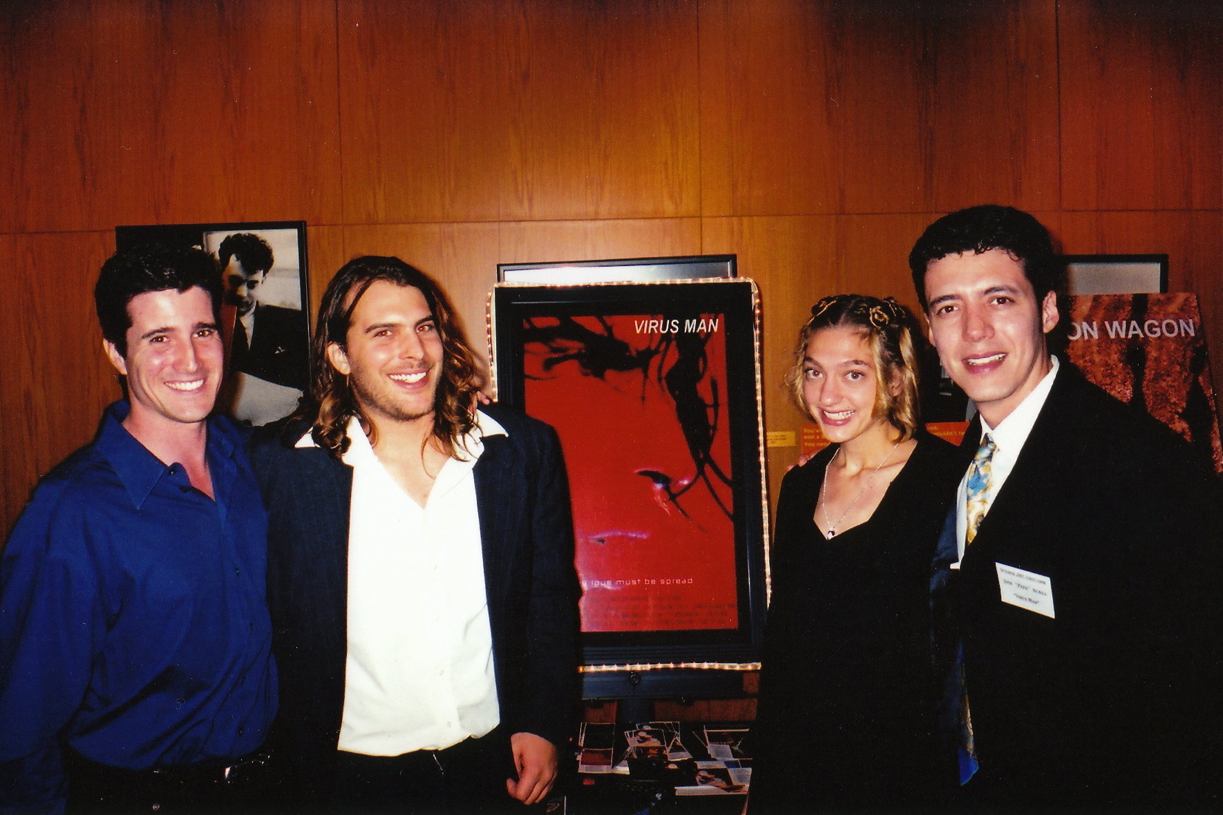 Actors and director Jose Pepe Bojorquez at the First Look Film Festival that took place at the Directors Guild of America Theater in Los Angeles for the premier of 