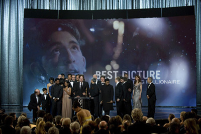 Accepting the Oscar® in the category Best motion picture of the year for 