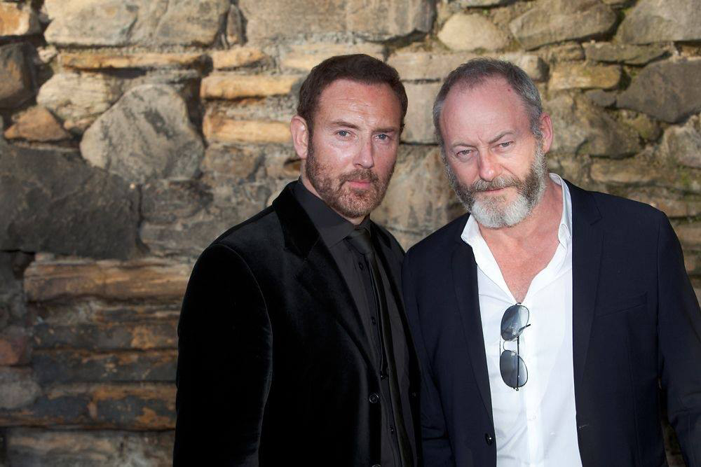 Bryan Larkin and Liam Cunningham at the UK Premiere of 'Let us Prey' at the 2014 Edinburgh International Film Festival