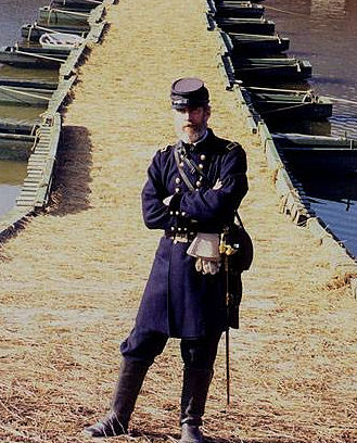 John Pickett in the character role of General Samuel K. Zook in Gods and Generals (2003).
