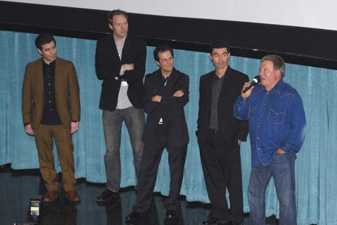 Bobby Ciraldo, Andrew Swant, William Shatner at the premiere of WILLIAM SHATNER'S GONZO BALLET
