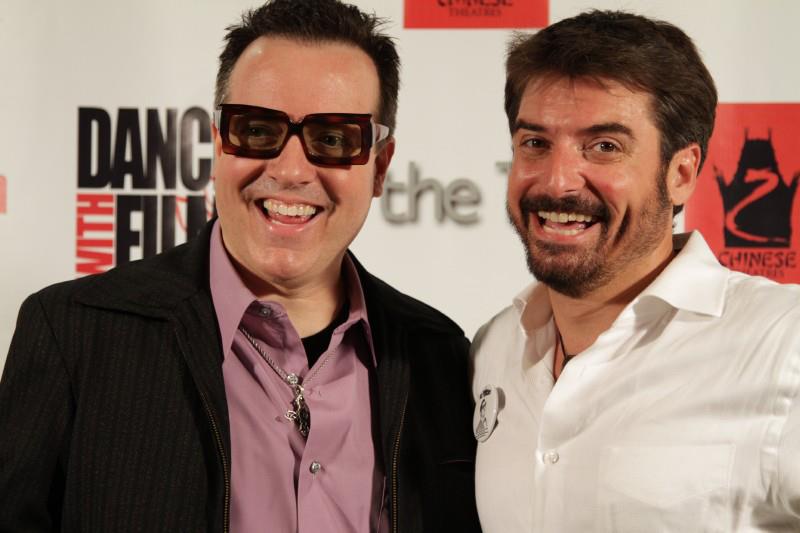 With director Paul Bunnell at the Hollywood premiere of 