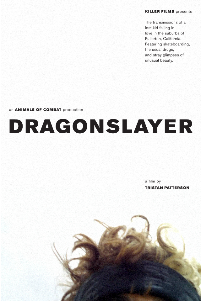 SXSW poster for Dragonslayer. Winner of the Grand Jury Prize for Best Documentary & Best Cinematography at SXSW 2011.