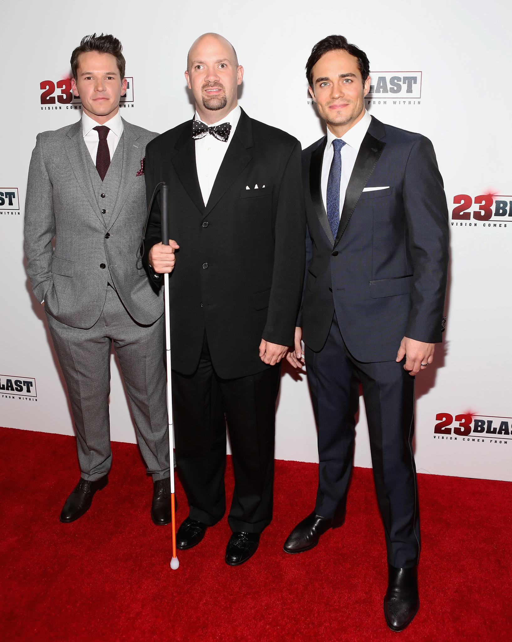 Bram Hoover, Mark Hapka and Travis Freeman at event of 23 Blast (2014)