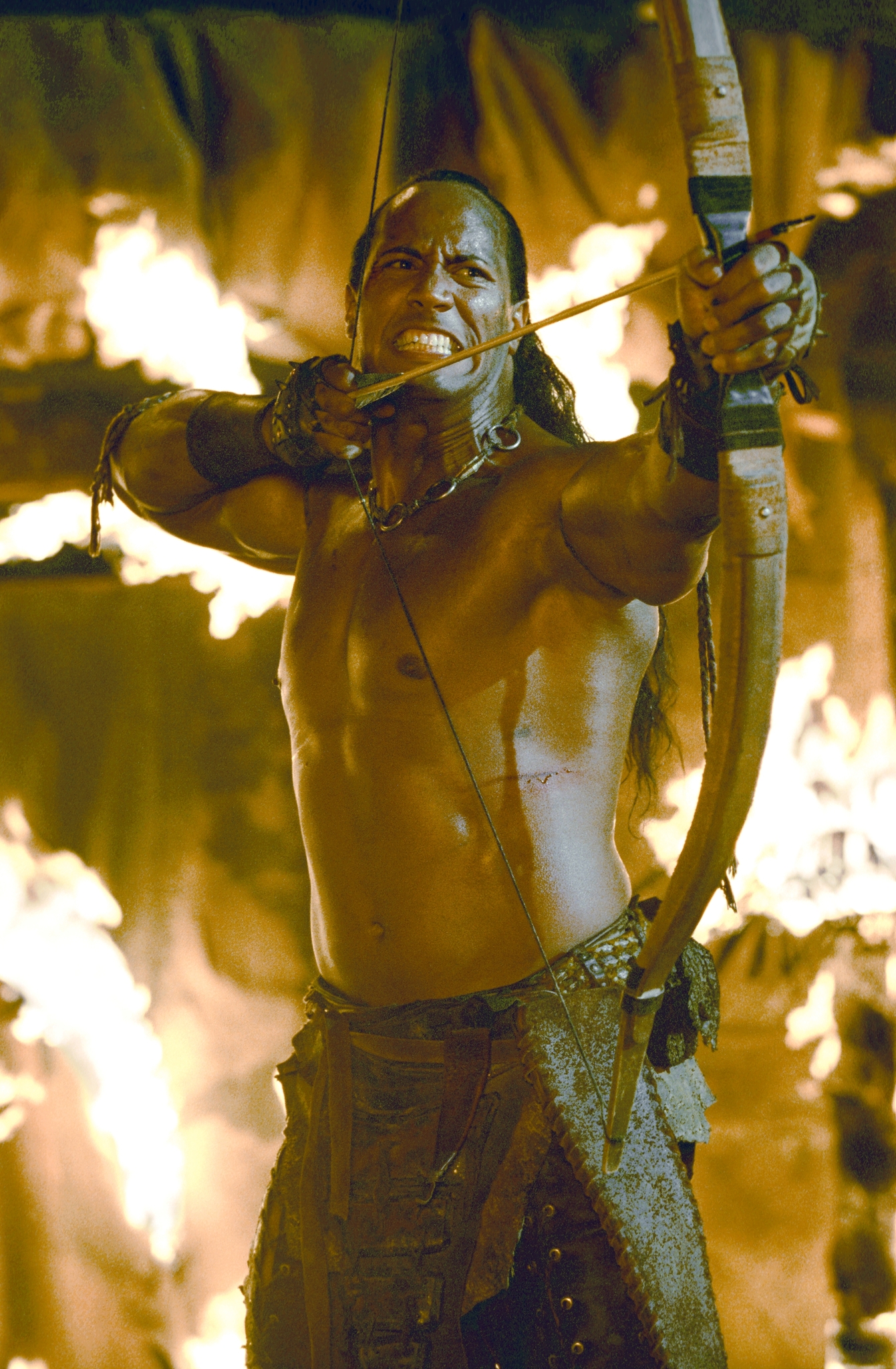 Still of Dwayne Johnson in The Scorpion King (2002)