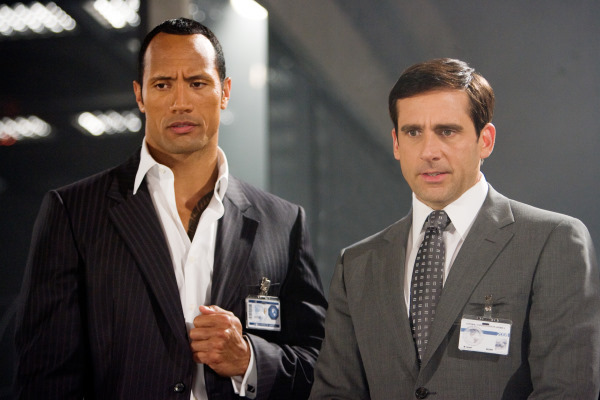 Still of Steve Carell and Dwayne Johnson in Ieskokit Gudruzio! (2008)