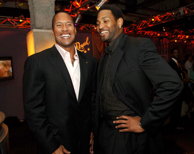 Dwayne Johnson and Robert Horry at event of ESPY Awards (2005)