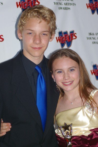 Minnesota natives Andrew Michaelson and Alix Kermes at the 2005 26th Annual Young Artist Awards