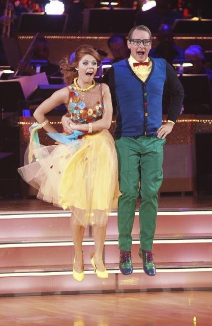 Still of Carson Kressley and Anna Trebunskaya in Dancing with the Stars (2005)