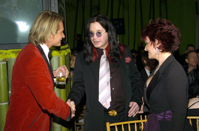 Ozzy Osbourne, Sharon Osbourne and Carson Kressley