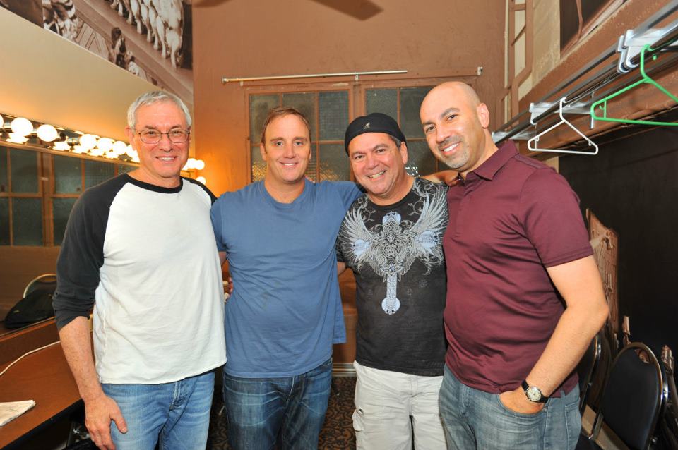 After the filming of Jay Mohr's special Funny For A Girl, Neal, Jay, Scott, Gary