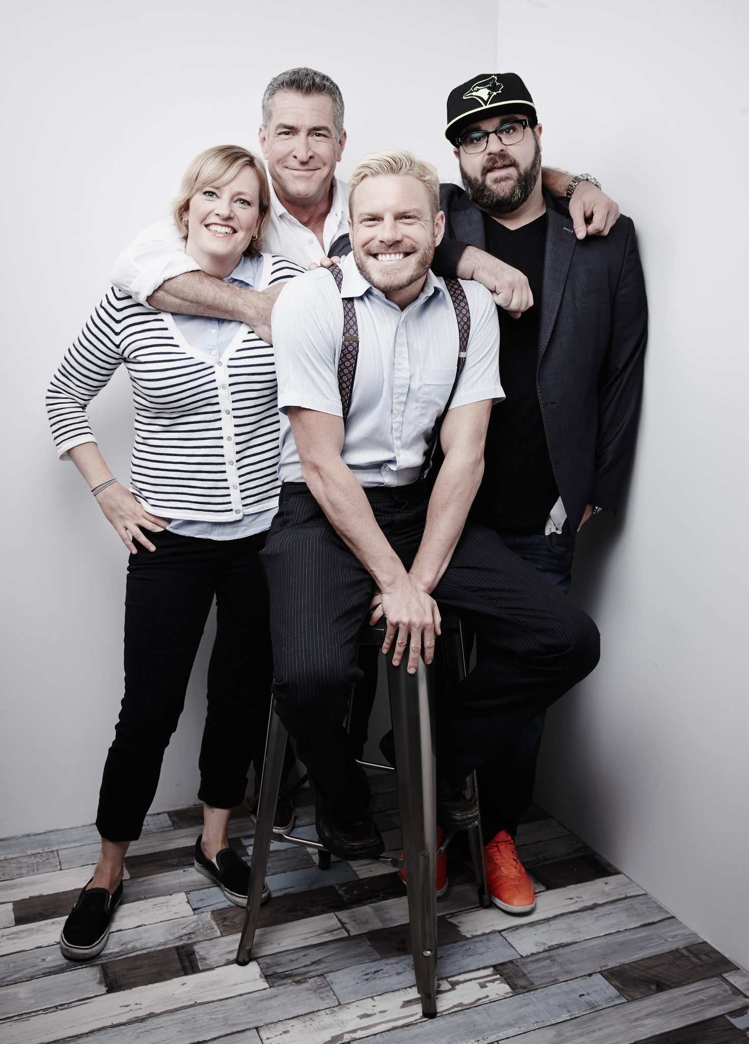 Ed Gernon, Alyson Richards, Pat Mills and Mike MacMillan at event of Guidance (2014)