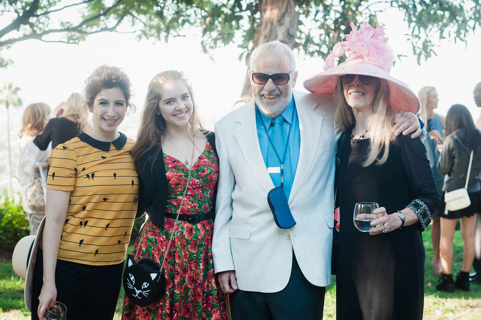 Jenna Augen Darcy Rose Byrnes Robert Michael Lewis Beverly E Lewis EQUITY UK Garden Party 2015