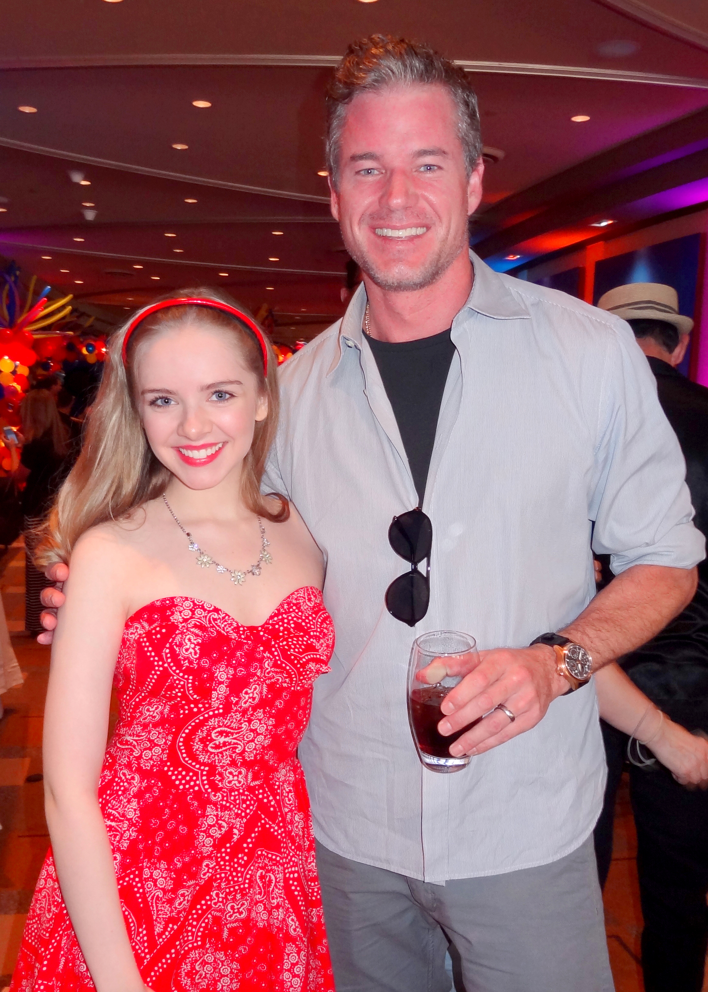 SOFIA THE FIRST'S Darcy Rose Byrnes (Princess Amber) & Eric Dane @ Disney Jr LIVE on Tour! Pirate & Princess Adventure Pre-Party