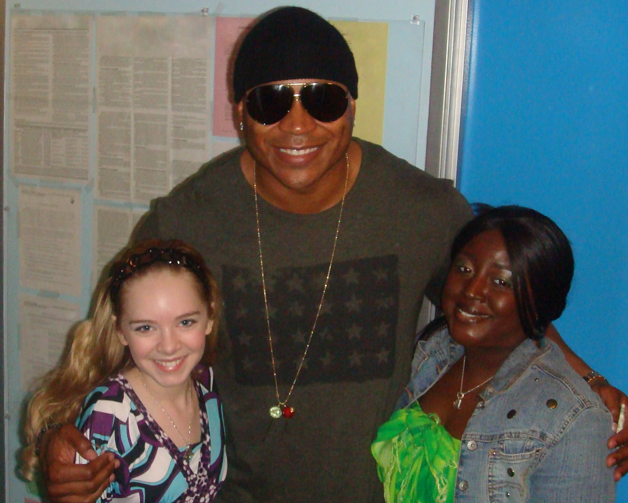 Darcy Rose Byrnes, LL Cool J and Ambrit Millhouse