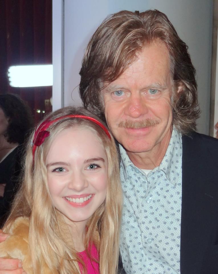Darcy Rose Byrnes and William H Macy