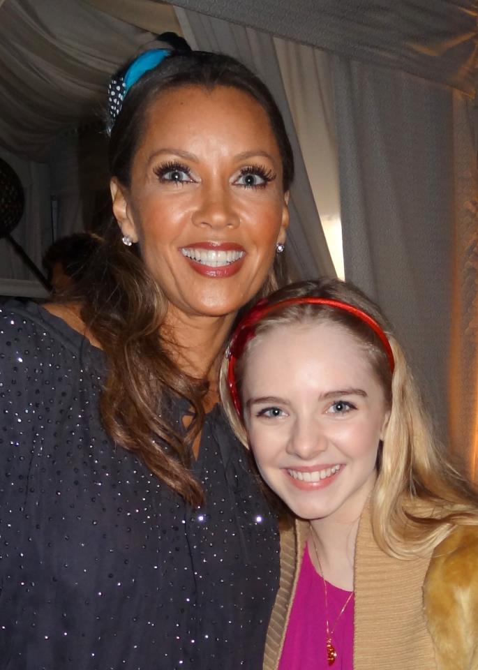 Darcy Rose Byrnes and Vanessa Williams