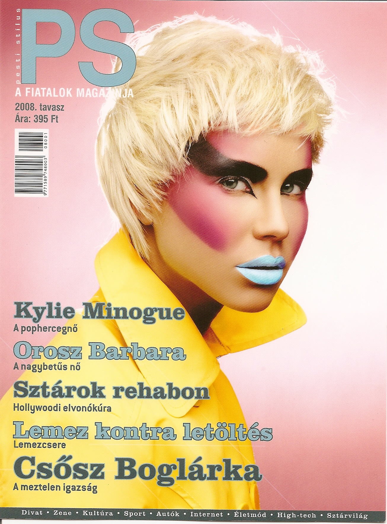 Pesti Stílus magazine cover, 2008.