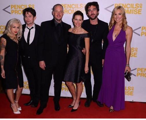 Shiela and Jackson Rathbone, Carter and Tina Lay, Bryn Mooser and Crystal Fambrini arrivals at Fourth Annual Pencils Of Promise Gala Honoring Sophia Bush, Brad Haugen And Gary Vaynerchuk in New York City on October 22, 2014.