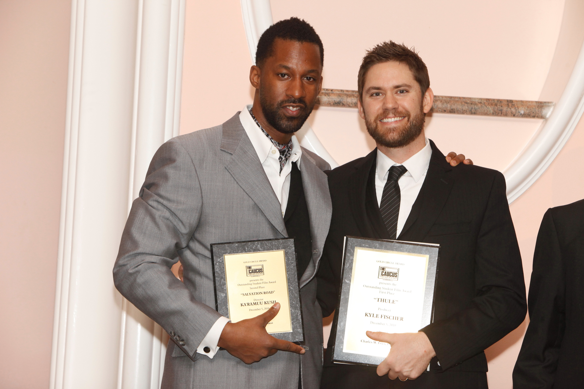 kA' and Kyle Fischer at The Caucus Awards, Beverly Hills Hotel, 2010