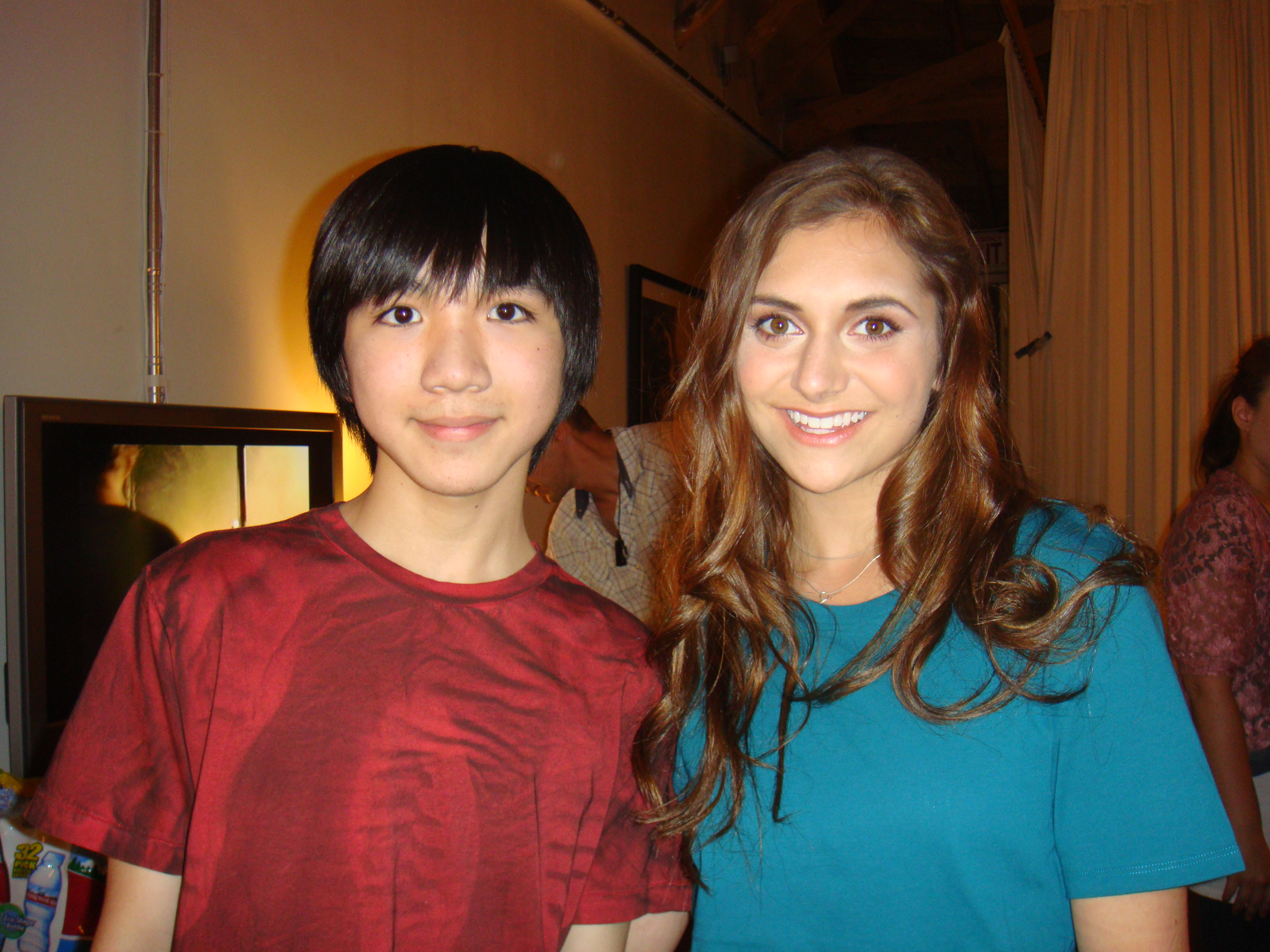 Alyson Stoner and Shawn Huang