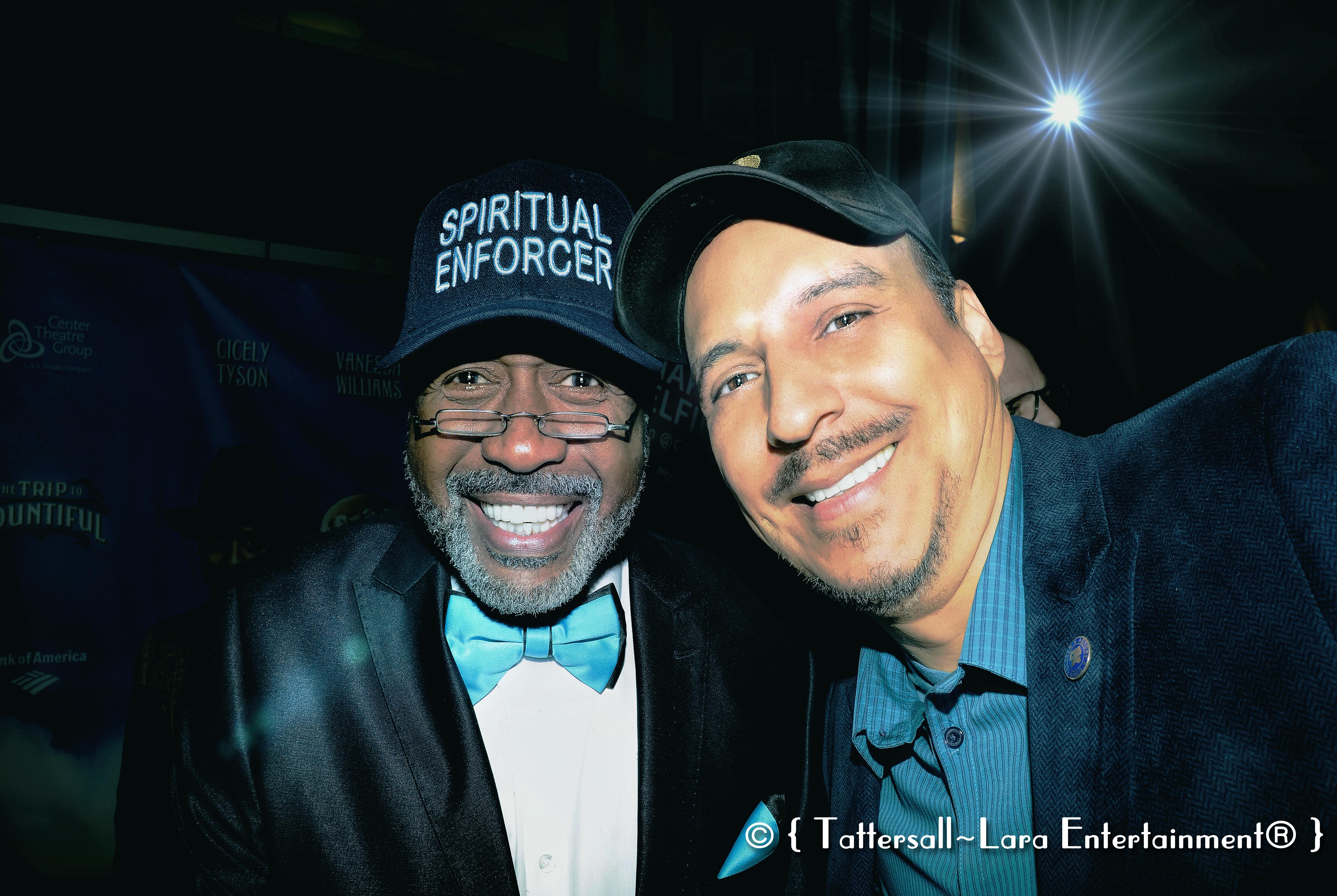The Legendary Ben Vereen and Playwright|Actor Mario Lara attend L.A. Opening Night of The Critically Acclaimed, Tony-Nominated Broadway Revival of Horton Footes American Masterpiece The Trip to Bountiful @ The Ahmanson Theatre.