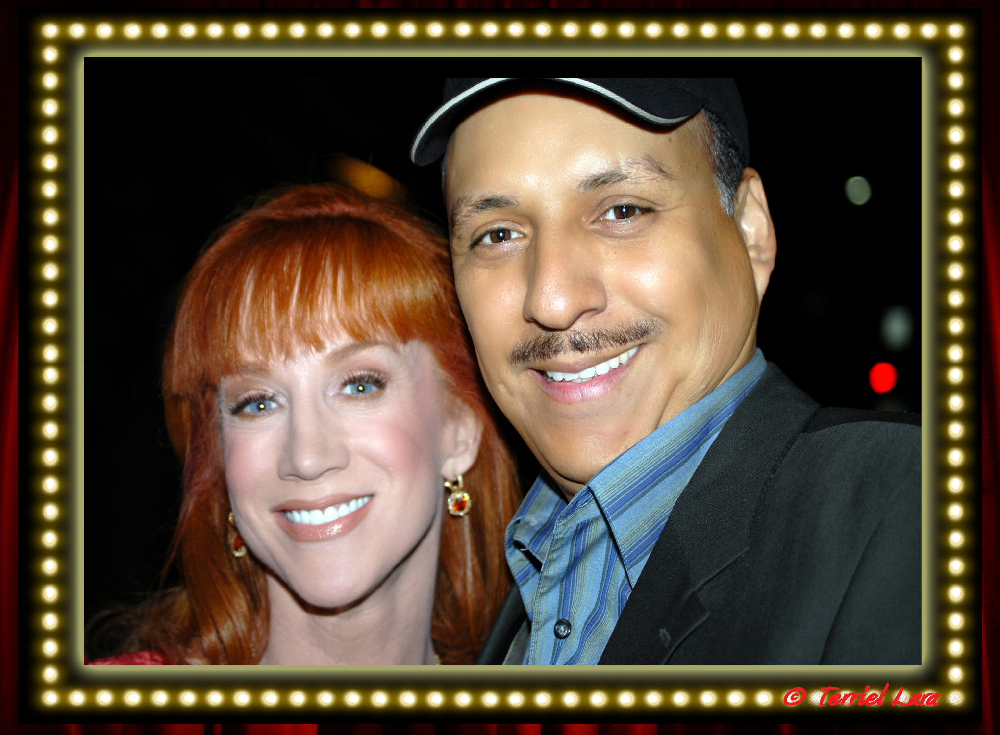 Mario Lara & Kathy Griffin