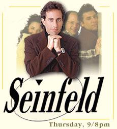 Julia Louis-Dreyfus, Jerry Seinfeld, Jason Alexander and Michael Richards in Seinfeld (1989)