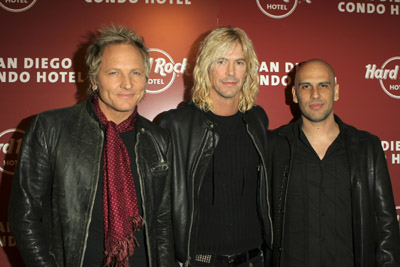 Duff McKagan, Matt Sorum and Dave Kushner