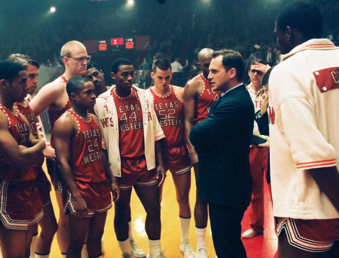 Still of Mitch Eakins, Josh Lucas, Austin Nichols, Kip Weeks, Damaine Radcliff and James Olivard in Glory Road (2006)