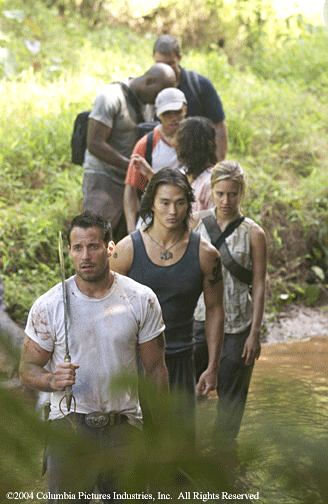 Still of Johnny Messner, KaDee Strickland and Karl Yune in Anacondas: The Hunt for the Blood Orchid (2004)