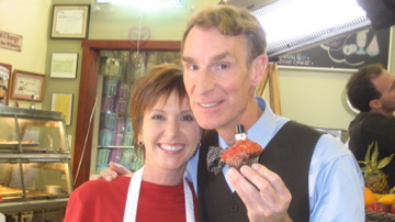 Cynthia Rube and Bill Nye the Science Guy in Solving For X