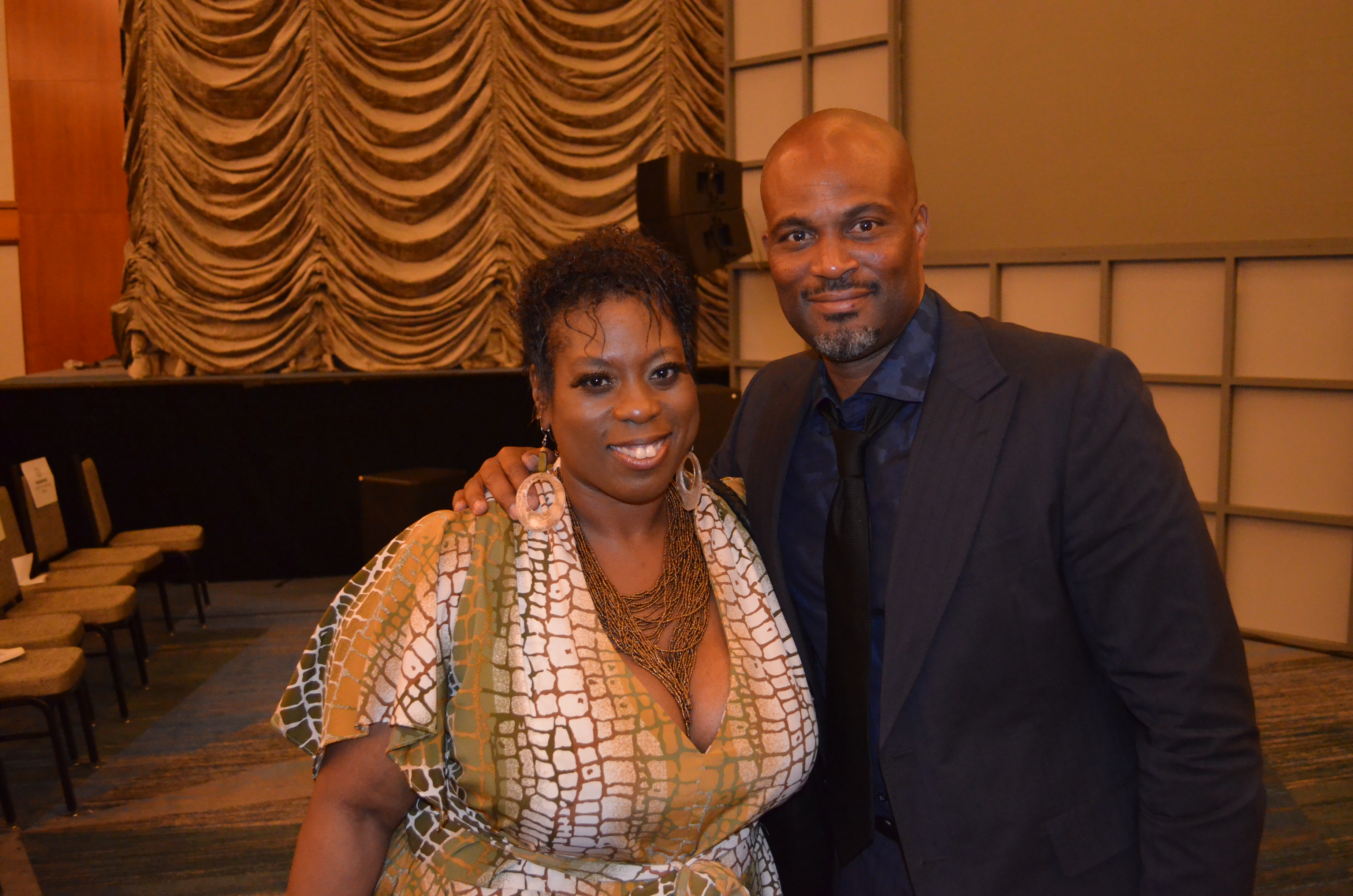 Chris Spencer and I at The ABFF 2015