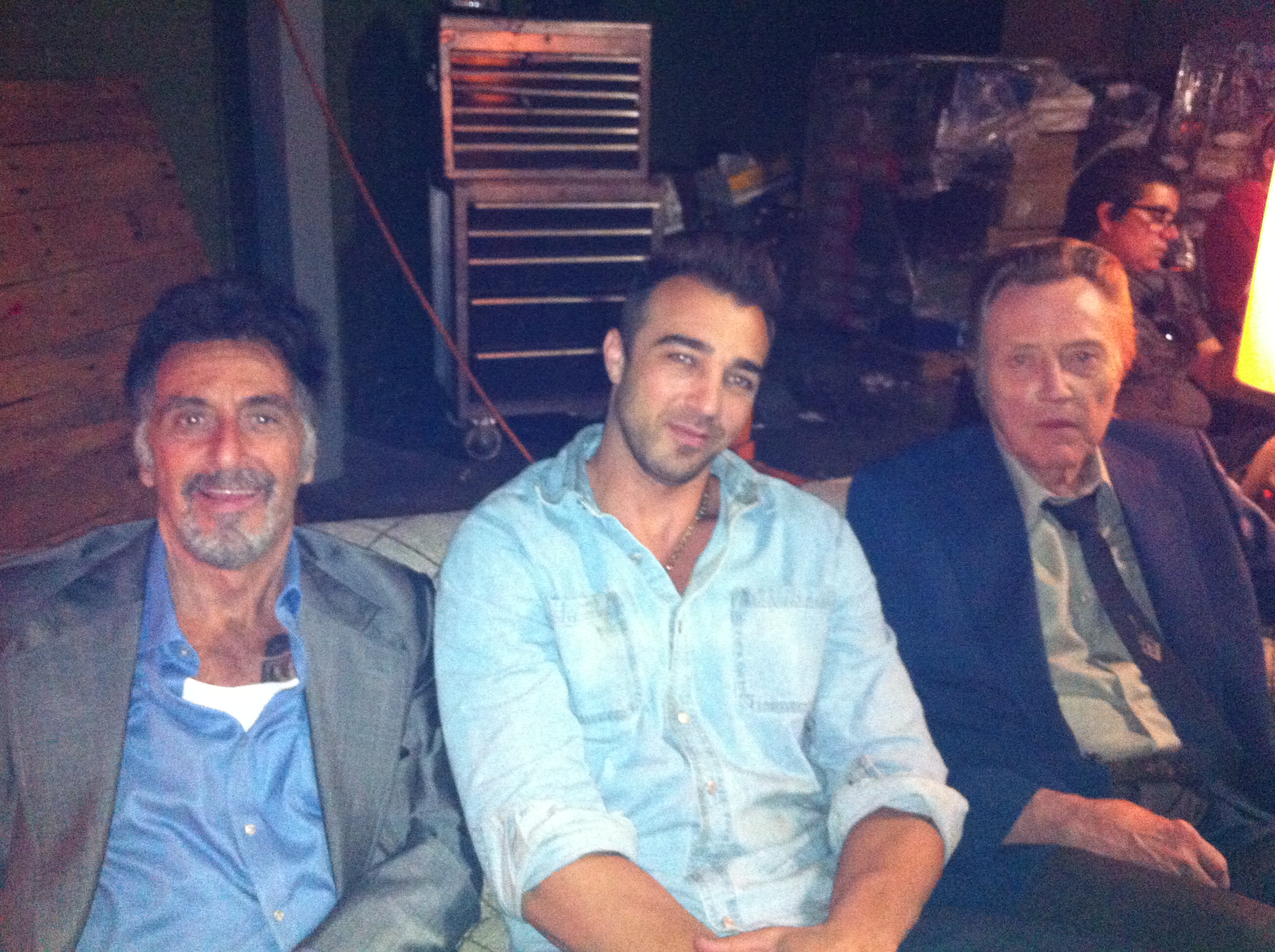 Shooting STAND UP GUYS with Al Pacino and Christopher Walken