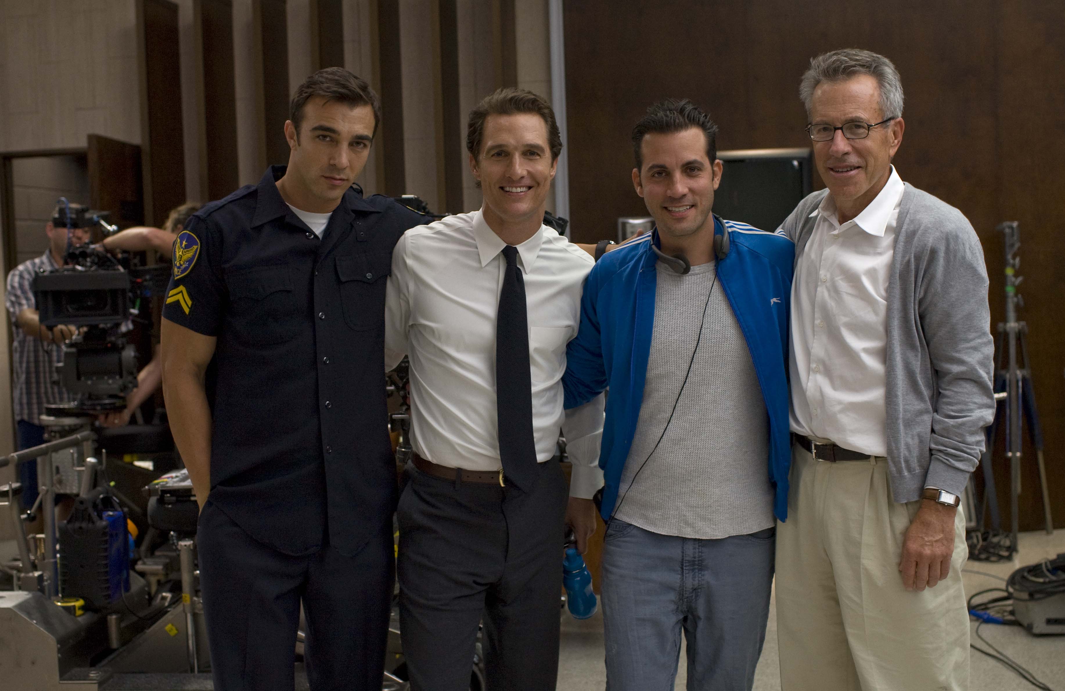 Sam Upton, Matthew McConaughey,Brad Furman, and Tom Rosenberg.