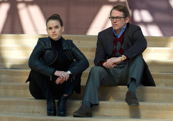 Still of Matthew Broderick and Alice Eve in Dirty Weekend (2015)