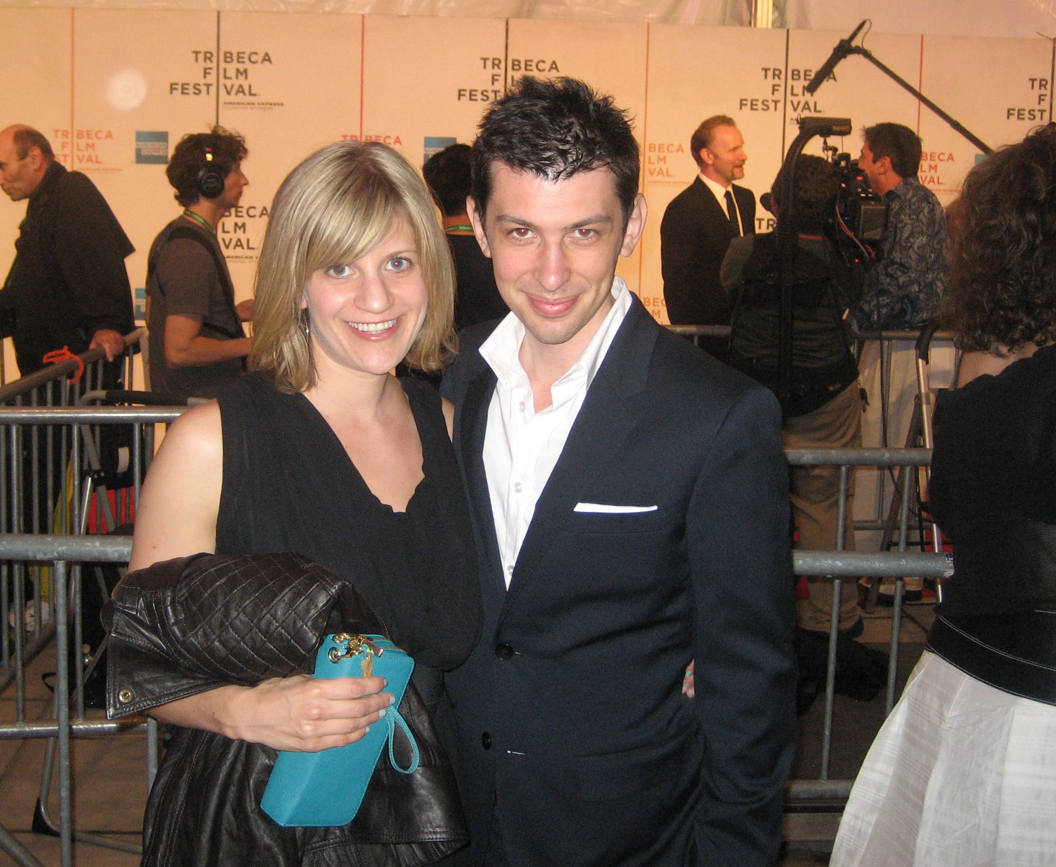 Tova Goodman and Jeremy Chilnick at the Tribeca Film Festival