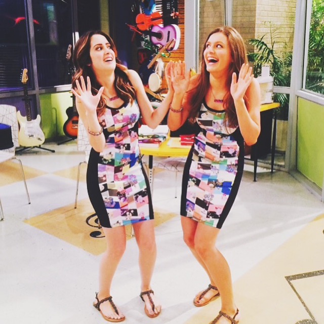 Laura Marano and Carrie Wampler