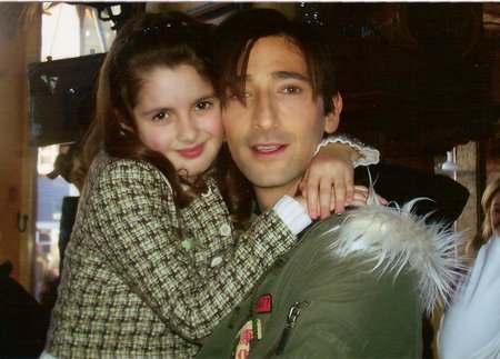 Laura Marano with Adrien Brody at 
