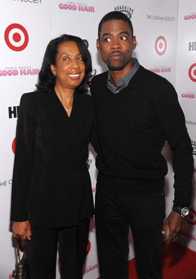 Chris Rock and Rose Rock at event of Good Hair (2009)