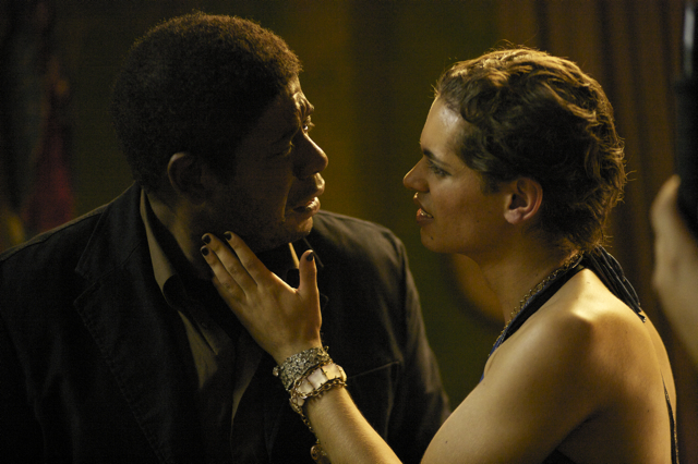 Forest Whitaker and Alejandro Romero in Powder Blue